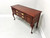 SOLD -  HENKEL HARRIS 2358 24 Solid Wild Black Cherry Queen Anne Huntboard Sideboard