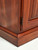 HENKEL HARRIS 2364 24 Solid Wild Black Cherry Traditional Canted China Cabinet