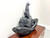 Large Mid 20th Century Carved Wood Sculpture Statue of Minamoto no Yoritomo