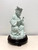 ANDREA BY SADEK Blue Porcelain Buddha Figurine on Stand