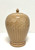 1980's Ceramic Abstract Flower Ginger Jar