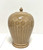 1980's Ceramic Abstract Flower Ginger Jar