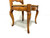 SOLD - Late 20th Century Distressed French Country Dining Side Chairs w/ Rush Seats - Pair B