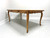 Late 20th Century Distressed Wood French Country Parquetry Drawtop Dining Table