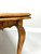 Late 20th Century Distressed Wood French Country Parquetry Drawtop Dining Table