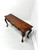 CENTURY Cardella Collection Cherry Italian Provincial Serpentine Console Sofa Table