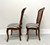CENTURY Chardeau Collection Cherry Caned French Provincial Dining Side Chairs - Pair B