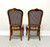 CENTURY Chardeau Collection Cherry Caned French Provincial Dining Side Chairs - Pair A