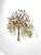Mid 20th Century Copper & Brass Brutalist Tree of Life Sculpture in the manner of Curtis Jere