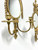 GLO-MAR ARTWORKS Mid 20th Century Solid Brass French Provincial Candle Sconces - Pair