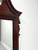 DIXIE Mahogany Chippendale Style Carved Wall Mirror