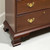 SOLD -  CRAFTIQUE Solid Mahogany Chippendale Style Ten-Drawer Triple Dresser w/ Ogee Feet