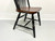 Late 20th Century Distressed Black Windsor Side Chairs - Pair B