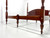 CRAFTIQUE Ashlawn Solid Mahogany Traditional King Size Four Poster Bed