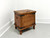 Vintage 20th Century Wood & Metal Rustic Storage Trunk Accent Table