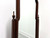 SOLD - HENKEL HARRIS 190 29 Solid Mahogany Queen Anne Cheval Dressing Mirror