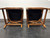 SOLD - LANE VENTURE Bamboo Arm Chairs - Pair 1