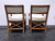 SOLD - LANE VENTURE Bamboo Arm Chairs - Pair 2