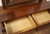 CRAFTIQUE Solid Mahogany Chippendale Cheval Two-Drawer Dressing Table Mirror