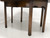 SOLD - Vintage 20th Century Oak Distressed Gateleg Drop-Leaf Irish Wake Dining Table