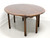 SOLD - Vintage 20th Century Oak Distressed Gateleg Drop-Leaf Irish Wake Dining Table