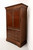 SOLD - DREXEL Studio Marseille Mahogany French Style Armoire / Linen Press