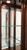SOLD -  ETHAN ALLEN 18th Century Inlaid Mahogany Chippendale Breakfront China Cabinet