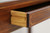 SOLD -  HENKEL HARRIS 2604 29 Historic Salem Inlaid Mahogany Federal Marble Top Console Table