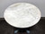 SOLD OUT - Powder Blue Cast Metal Ice Cream Bistro Set - Marble Top Table & Pair of Chairs