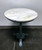 SOLD OUT - Powder Blue Cast Metal Ice Cream Bistro Set - Marble Top Table & Pair of Chairs