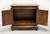 SOLD - BROYHILL Walnut Parquetry Asian Console Cabinet