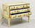 HEKMAN Whitewashed Painted Asian Chinoiserie Occasional Chest