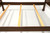 SOLD - HENKEL HARRIS 170 15 Genuine Black Walnut Queen Size Pencil Post Bed