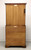 SOLD - HENKEL HARRIS 6001/6003 29 Solid Mahogany Chippendale Secretary Desk with Lighted Glass Bookcase