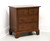 SOLD - NICHOLS & STONE by Stickley Wayside Inn Cherry Three-Drawer Nightstand