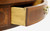 SOLD - BAKER Banded Mahogany Federal Style Two-Drawer Pedestal Drum Table