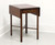 Late 20th Century Chippendale Drop-Leaf End Side Table