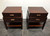 SOLD OUT - LEXINGTON Contemporary Rosewood Nightstands - Pair