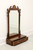 WHITE OF MEBANE Banded Mahogany Chippendale Dressing Mirror