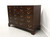 SOLD - LINK-TAYLOR Heirloom Solid Mahogany Chippendale High Dresser