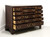 SOLD - LINK-TAYLOR Heirloom Solid Mahogany Chippendale High Dresser