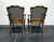 SOLD OUT - DAVIS CABINET Co Fleming Walnut French Provincial Cane Dining Captain's Arm Chairs - Pair