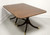 SOLD - BAKER Historic Charleston Banded Mahogany Double Pedestal Banquet Dining Table