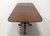 SOLD - HENKEL HARRIS 2210 29 Solid Mahogany Queen Anne Double Pedestal Dining Table