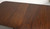 SOLD - HENKEL HARRIS 2210 29 Solid Mahogany Queen Anne Double Pedestal Dining Table