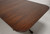 SOLD - HENKEL HARRIS 2210 29 Solid Mahogany Queen Anne Double Pedestal Dining Table