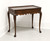 SOLD -  HENKEL HARRIS 5416 29 Mahogany Queen Anne Tea Table