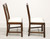 SOLD -  HENKEL HARRIS 101S 29 Mahogany Chippendale Dining Side Chairs - Pair C