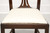 SOLD -  HENKEL HARRIS 101S 29 Mahogany Chippendale Dining Side Chairs - Pair C