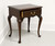 SOLD - HENKEL HARRIS 141 29 Mahogany Queen Anne End Side Table